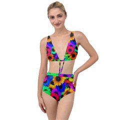 Colorful sunflowers                                                  Tied Up Two Piece Swimsuit