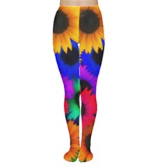 Colorful sunflowers                                                   Tights