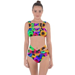 Colorful sunflowers                                                   Bandaged Up Bikini Set