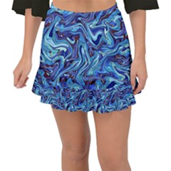 Ab 81 Fishtail Mini Chiffon Skirt by ArtworkByPatrick