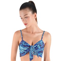 Ab 81 Woven Tie Front Bralet