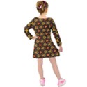 Rby 76 Kids  Long Sleeve Velvet Dress View2