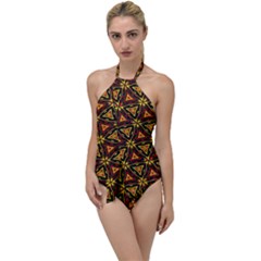 Rby 76 Go With The Flow One Piece Swimsuit by ArtworkByPatrick