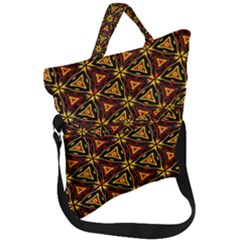 Rby 76 Fold Over Handle Tote Bag by ArtworkByPatrick