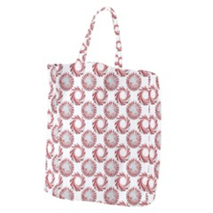 Peppermint Candy Dots Giant Grocery Tote