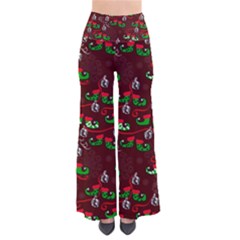 Elves Jingle So Vintage Palazzo Pants by bloomingvinedesign