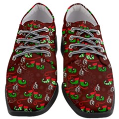 Elves Jingle Women Heeled Oxford Shoes by bloomingvinedesign