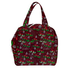 Elves Jingle Boxy Hand Bag by bloomingvinedesign