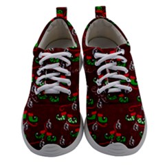 Elves Jingle Women Athletic Shoes by bloomingvinedesign