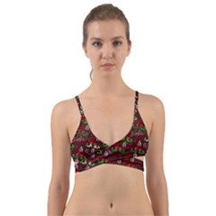 Elves Jingle Wrap Around Bikini Top