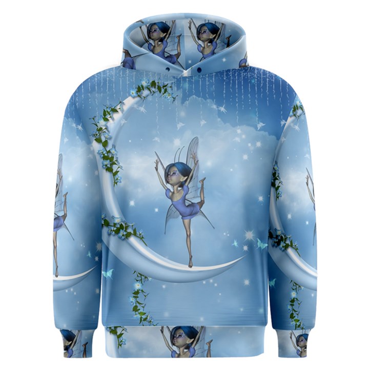 Little Fairy Dancing On The Moon Men s Overhead Hoodie