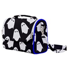 Ghost Halloween Pattern Satchel Shoulder Bag by Amaryn4rt