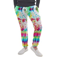 Pattern Decorated Schoolbus Tie Dye Men s Jogger Sweatpants by Amaryn4rt