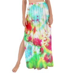 Pattern Decorated Schoolbus Tie Dye Maxi Chiffon Tie-up Sarong by Amaryn4rt