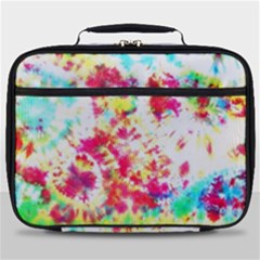 Pattern Decorated Schoolbus Tie Dye Full Print Lunch Bag by Amaryn4rt