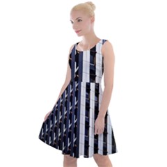 Architecture Building Pattern Knee Length Skater Dress by Amaryn4rt