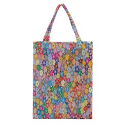 Sakura Cherry Blossom Floral Classic Tote Bag by Amaryn4rt