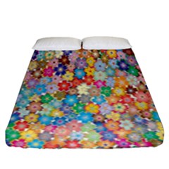 Sakura Cherry Blossom Floral Fitted Sheet (king Size)