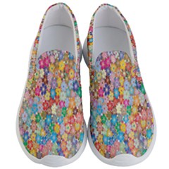 Sakura Cherry Blossom Floral Men s Lightweight Slip Ons by Amaryn4rt