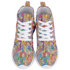 Sakura Cherry Blossom Floral Women s Lightweight High Top Sneakers by Amaryn4rt