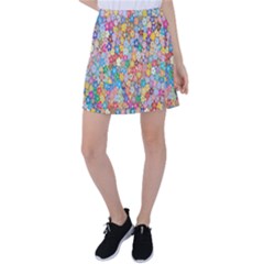 Sakura Cherry Blossom Floral Tennis Skirt by Amaryn4rt