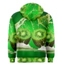 Kiwi Fruit Vitamins Healthy Cut Men s Zipper Hoodie View2