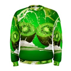 Kiwi Fruit Vitamins Healthy Cut Men s Sweatshirt by Amaryn4rt