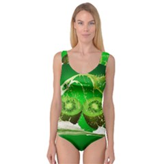 Kiwi Fruit Vitamins Healthy Cut Princess Tank Leotard 