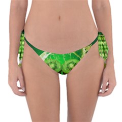 Kiwi Fruit Vitamins Healthy Cut Reversible Bikini Bottom by Amaryn4rt