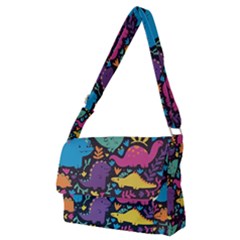 Dino Cute Full Print Messenger Bag (m) by Mjdaluz