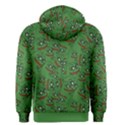 Pepe The Frog perfect a-ok handsign Pattern Praise KEK Kekistan Smug Smile Meme green background Men s Zipper Hoodie View2