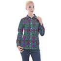 The Most Beautiful Flower Forest On Earth Women s Long Sleeve Pocket Shirt View1