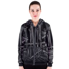 Sedlec Ii Women s Zipper Hoodie by karstenhamre