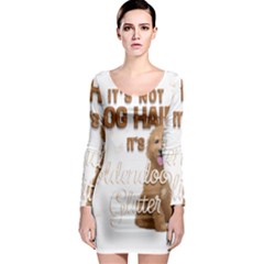 Golden Doodle Apparel Long Sleeve Bodycon Dress by goldendoodle