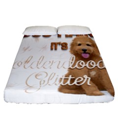 Golden Doodle Apparel Fitted Sheet (queen Size) by goldendoodle