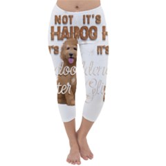 Golden Doodle Apparel Capri Winter Leggings  by goldendoodle