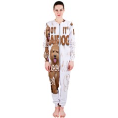 Golden Doodle Apparel Onepiece Jumpsuit (ladies)  by goldendoodle