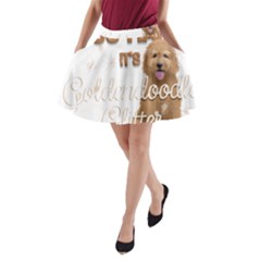 Golden Doodle Apparel A-line Pocket Skirt