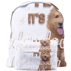 Golden Doodle Apparel Giant Full Print Backpack by goldendoodle