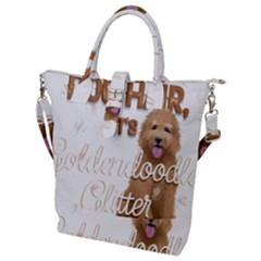 Golden Doodle Apparel Buckle Top Tote Bag by goldendoodle