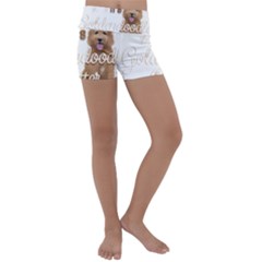 Golden Doodle Apparel Kids  Lightweight Velour Yoga Shorts