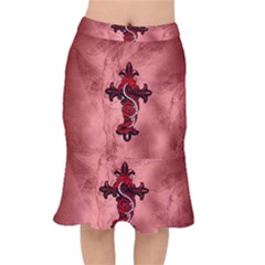 Awesome Chinese Dragon Short Mermaid Skirt by FantasyWorld7