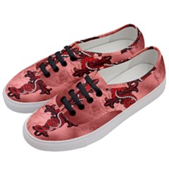 Awesome Chinese Dragon Women s Classic Low Top Sneakers by FantasyWorld7