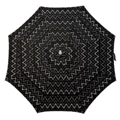 Chevrons Noir / Gris Straight Umbrellas by kcreatif