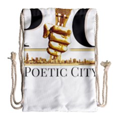  Drawstring Bag (large) by PoetsBlock