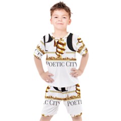  Kids  Tee And Shorts Set