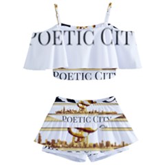  Kids  Off Shoulder Skirt Bikini by PoetsBlock