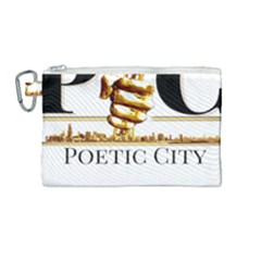  Canvas Cosmetic Bag (medium) by PoetsBlock