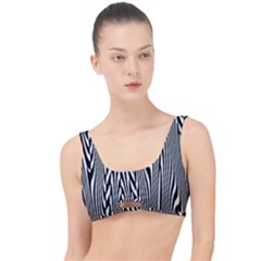 Abstrait Lignes Blanc/noir The Little Details Bikini Top by kcreatif