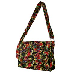 Ab 83 Full Print Messenger Bag (s) by ArtworkByPatrick